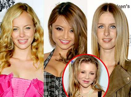 Bijou Phillips,Tila Tequila, Nicky Hilton, Casey Johnson Bijou Phillips,Tila Tequila, Nicky Hilton, Casey Johnson